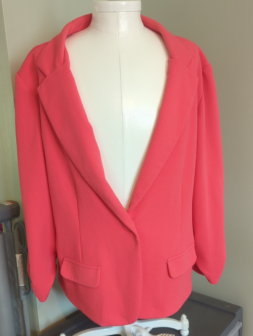 Courtenay Coral Pink Blazer Jacket